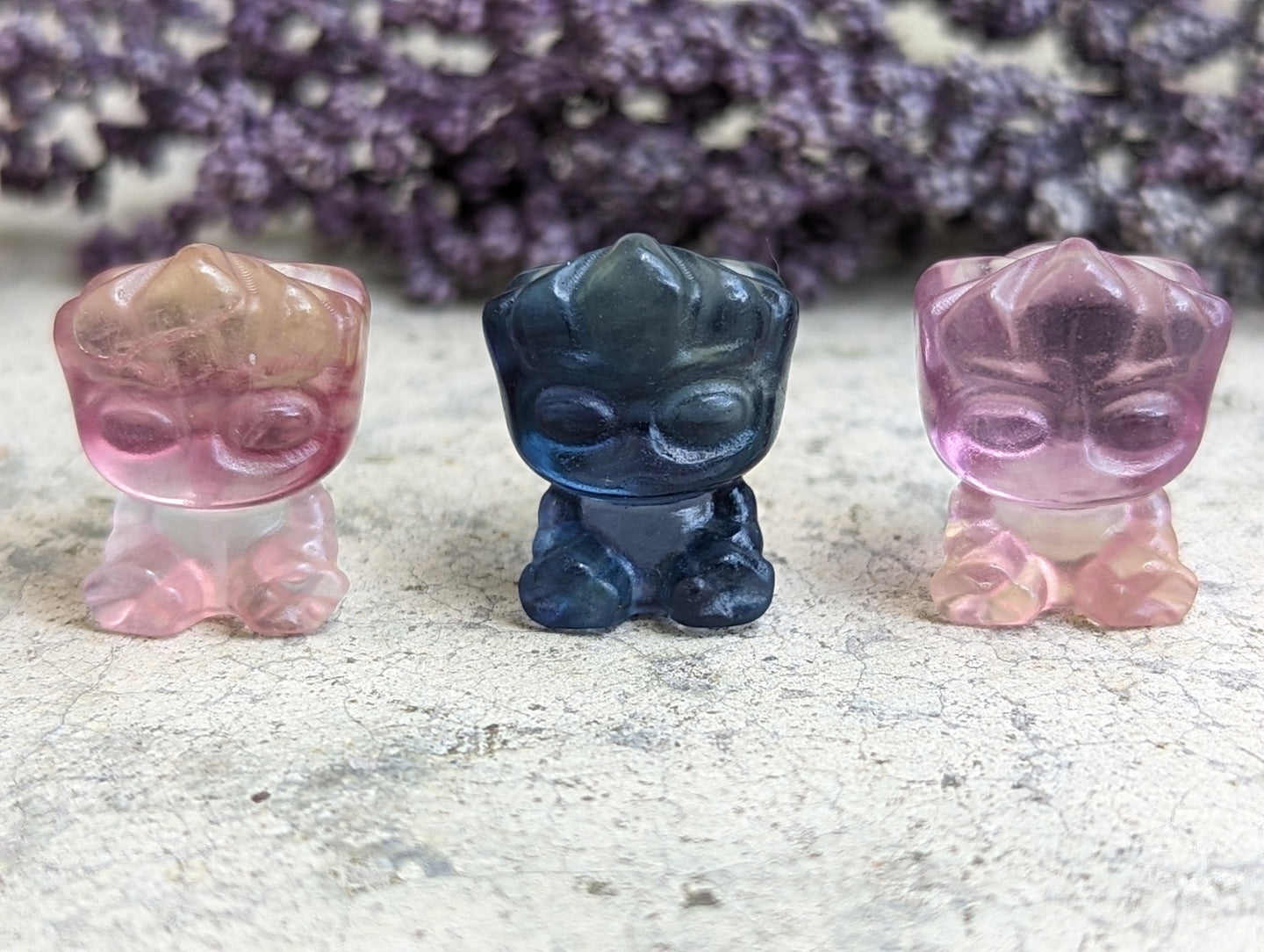 Fluorite Mini Carving - Groot (Guardians of the Galaxy)