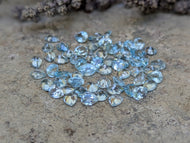 Sky Blue Topaz Teardrop Facets - 3x4mm