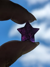 Load image into Gallery viewer, Fluorite Mini Carving - Star
