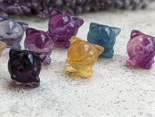 Load image into Gallery viewer, Fluorite Mini Carving - Jigglypuff

