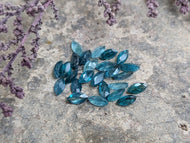 Grandidierite Marquise Facets - 2.5x5mm