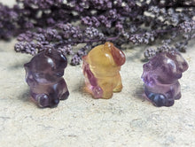 Load image into Gallery viewer, Fluorite Mini Carving - Baby Elephant
