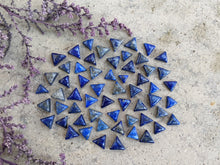 Load image into Gallery viewer, Lapis Lazuli Triangle Cabochons
