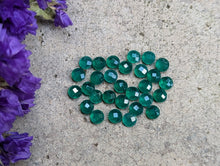 Load image into Gallery viewer, Green Onyx Round Rose Cuts - 4mm
