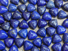 Load image into Gallery viewer, Lapis Lazuli Trillion Cabochons - 8mm
