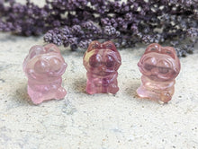 Load image into Gallery viewer, Fluorite Mini Carving - Garfield
