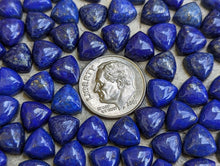 Load image into Gallery viewer, Lapis Lazuli Trillion Cabochons - 8mm
