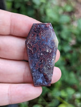 Load image into Gallery viewer, Scenic Red Moss Agate Coffin Cabochons
