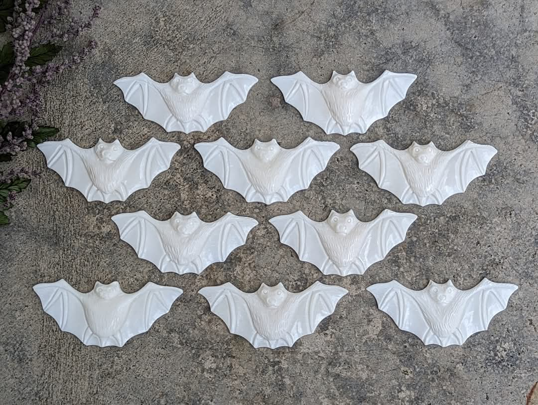 Bone Bat Cabochons