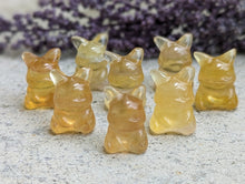 Load image into Gallery viewer, Fluorite Mini Carving - Pikachu
