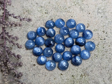 Load image into Gallery viewer, Kyanite Round Cabochons (Blue) - 6mm
