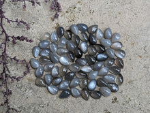 Load image into Gallery viewer, Grey Moonstone Teardrop Cabochons - 6x9mm
