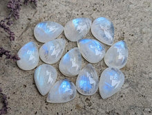 Load image into Gallery viewer, Moonstone Teardrop Cabochons - 10x14mm
