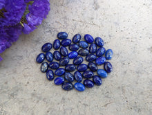 Load image into Gallery viewer, Lapis Lazuli Oval Cabochons - 5x7mm
