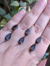Load image into Gallery viewer, Smoky Quartz Teardrop Facets - 6x12mm
