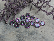 Mystic Quartz Round Facets - 6mm