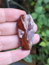 Load image into Gallery viewer, Scenic Red Moss Agate Coffin Cabochons
