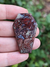 Load image into Gallery viewer, Scenic Red Moss Agate Coffin Cabochons
