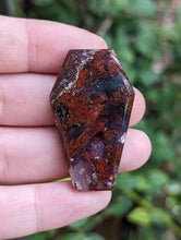 Load image into Gallery viewer, Scenic Red Moss Agate Coffin Cabochons
