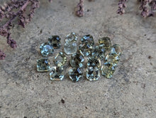 Load image into Gallery viewer, Green Apatite Octagon Facets - 4mm
