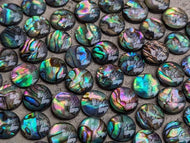 Abalone Round Cabochons - 10mm