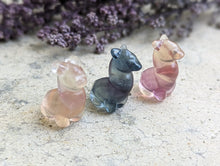 Load image into Gallery viewer, Fluorite Mini Carving - Alpaca
