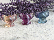 Load image into Gallery viewer, Fluorite Mini Carving - Stitch
