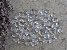 Load image into Gallery viewer, Clear Quartz Teardrop Cabochons - 5x8mm
