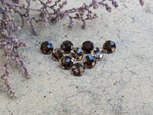 Load image into Gallery viewer, Smoky Quartz Rose Cut Round Facets - 6mm
