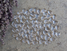 Load image into Gallery viewer, Clear Quartz Teardrop Cabochons - 5x8mm
