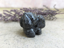 Load image into Gallery viewer, Larvikite Bulbasaur Pokemon Carving
