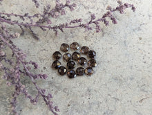 Load image into Gallery viewer, Smoky Quartz Cushion Rose Cuts - 4mm
