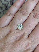 Load image into Gallery viewer, Prasiolite (Green Amethyst) Rose Cut Round Facets - 9mm
