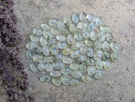 Prehnite Oval Cabochons - 5x7mm