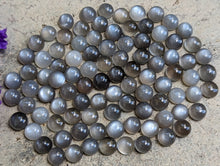 Load image into Gallery viewer, Grey Moonstone Round Cabochons - 6mm
