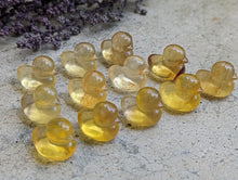 Load image into Gallery viewer, Fluorite Mini Carving - Rubber Duck (Yellow)
