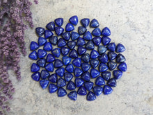 Load image into Gallery viewer, Lapis Lazuli Trillion Cabochons - 8mm

