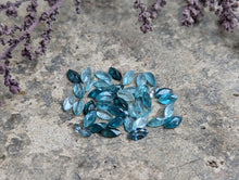 Load image into Gallery viewer, Grandidierite Marquise Facets - 2x4mm
