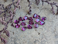 Umbalite (Purple Garnet) Teardrop Facets - 3x4mm