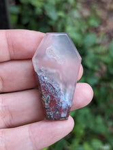 Load image into Gallery viewer, Scenic Red Moss Agate Coffin Cabochons
