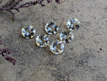 Load image into Gallery viewer, Prasiolite (Green Amethyst) Rose Cut Round Facets - 7mm
