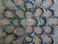 Abalone Double Sided Moons