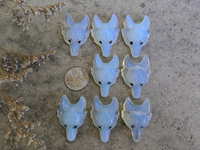 Load image into Gallery viewer, Opalite Wolf Pendant
