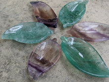 Load image into Gallery viewer, Fluorite Leaf Bowls
