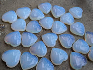 Opalite Mini Puffy Hearts