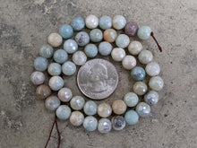 Load image into Gallery viewer, Amazonite (Mystic) Faceted Beads - 8mm
