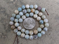 Mystic Amazonite Faceted Beads - 8mm