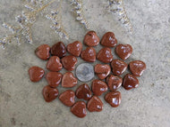 Goldstone Mini Puffy Hearts
