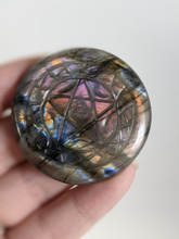 Load image into Gallery viewer, Labradorite Pentacle Cabochon
