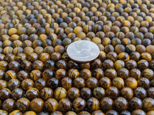 Load image into Gallery viewer, Tigers Eye 8mm Round Beads - Polished
